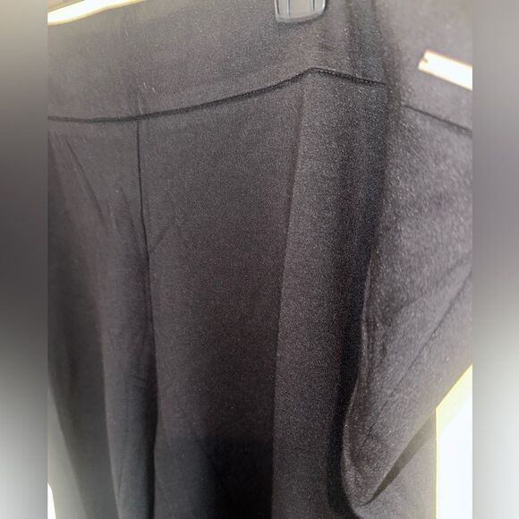 NWTs Tahari Woman Wide Leg Black Career Pants Size 22 - Picture 4 of 8